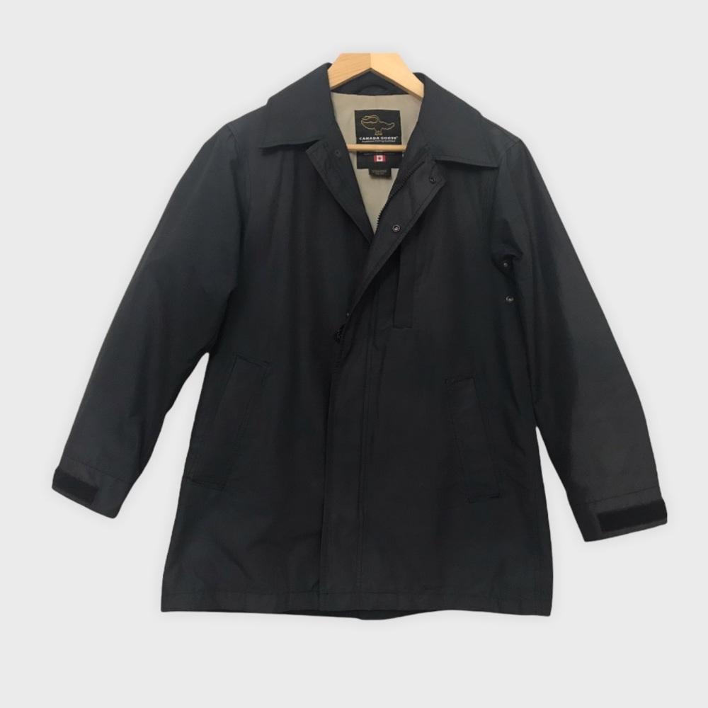Vintage Canada Goose Jacket Raincoat Parka Trench XS